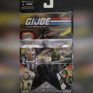 G.I. Joe Comic Pack Deep Six/SSGT. Rock N Roll | SEALED | 2007 | Hasbro